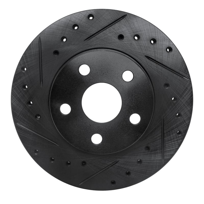 R1 Concepts — R1 86-89 Toyota Celica Front Left Drilled & Slotted Black Brake Rotor
R1 Brake Rotor Drill