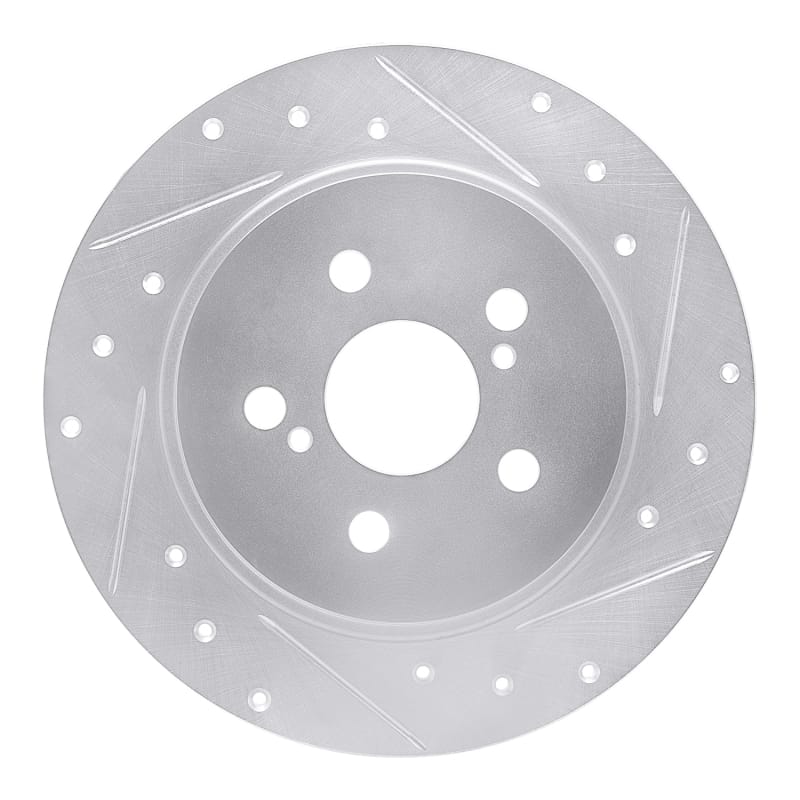 R1 Concepts — R1 09-15 Toyota Corolla (Mexico) Rear Right Drilled & Slotted Silver Brake Rotor
R1 Brake Rotor Drill