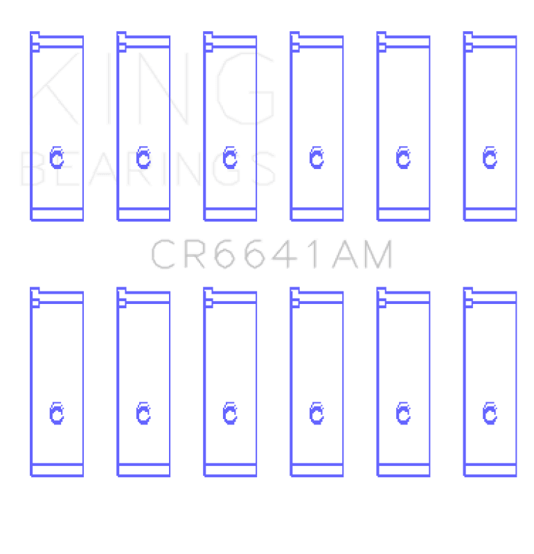 King Engine Bearings — King Engine Bearings Toyota 3Vze (Size +1.0mm) Connecting Rod Bearing Set
Engine Bearing