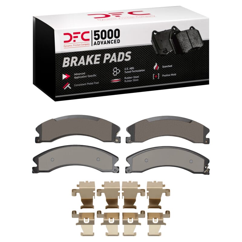 DFC — DFC 12-24 Nissan NV2500 Rear 5000 Advanced Ceramic Brake Pads and Hardware Kit
DFC Brake Pad Set