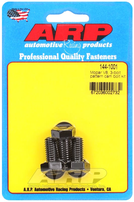 ARP — ARP Mopar V8 3-Bolt Pattern Cam Bolt Kit