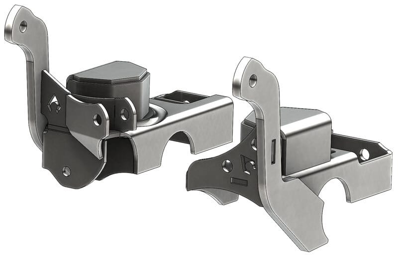 Artec Industries — Artec Industries 93-06 Jeep Wrangler TJ Lj Coil Bracket Replacement Front Axle