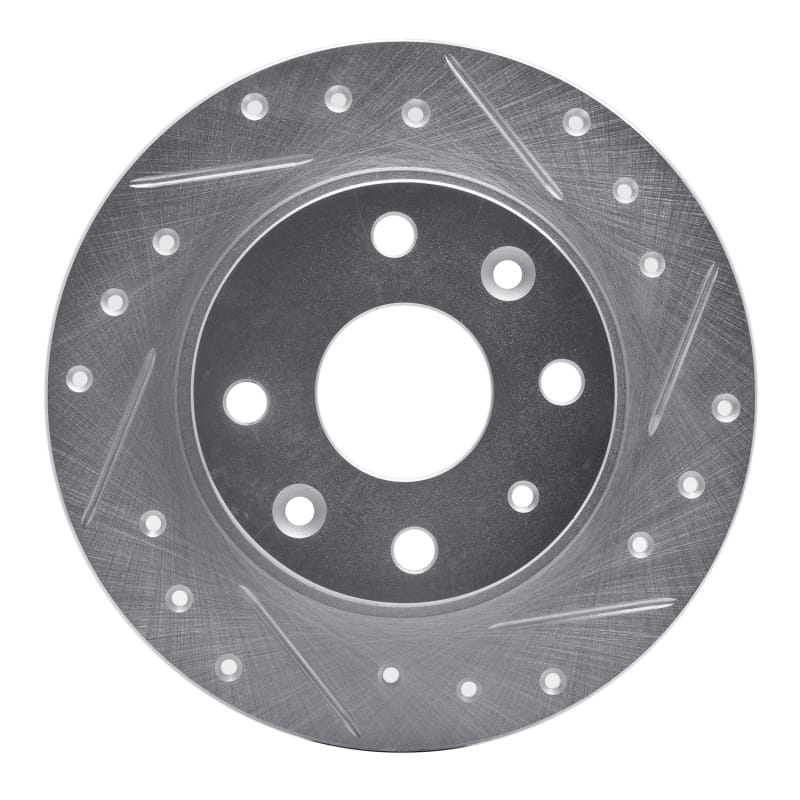 R1 Concepts — R1 90-93 Mazda Miata Rear Right Drilled & Slotted Silver Brake Rotor
R1 Brake Rotor Drill