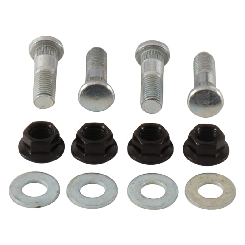 All Balls Racing — All Balls Racing 89-98 Suzuki LT-4WD 250 Quad Runner Wheel Stud & Nut Kit Front