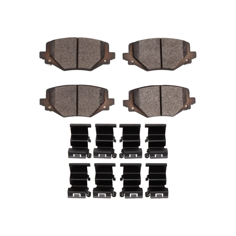 DFC — DFC 21-25 Dodge Durango Rear 5000 Advanced Semi Metallic Brake Pads and Hardware Kit