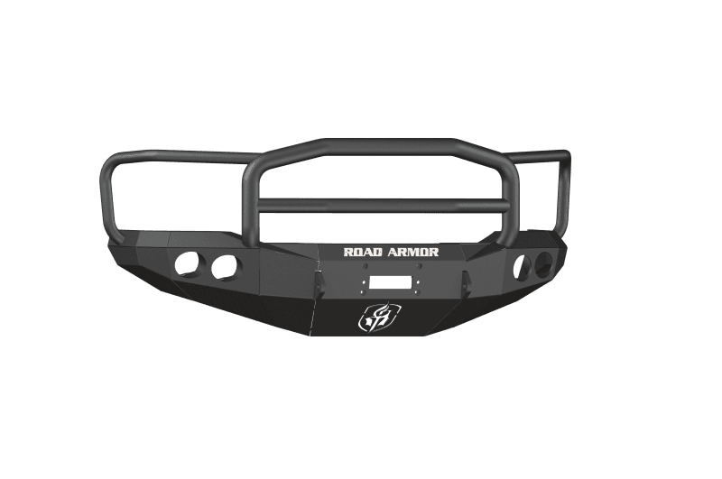Road Armor — Road Armor 99-04 Ford F-250 Stealth Front Winch Bumper w/Lonestar Guard - Tex Blk