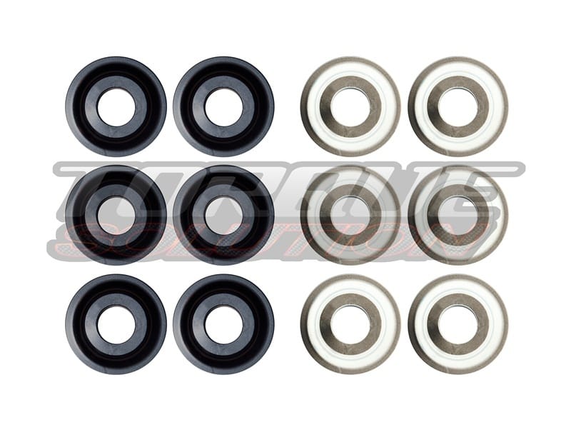 Torque Solution — Torque Solution Solid Rear Subframe Bushings: Porsche 911 996/997 ALL