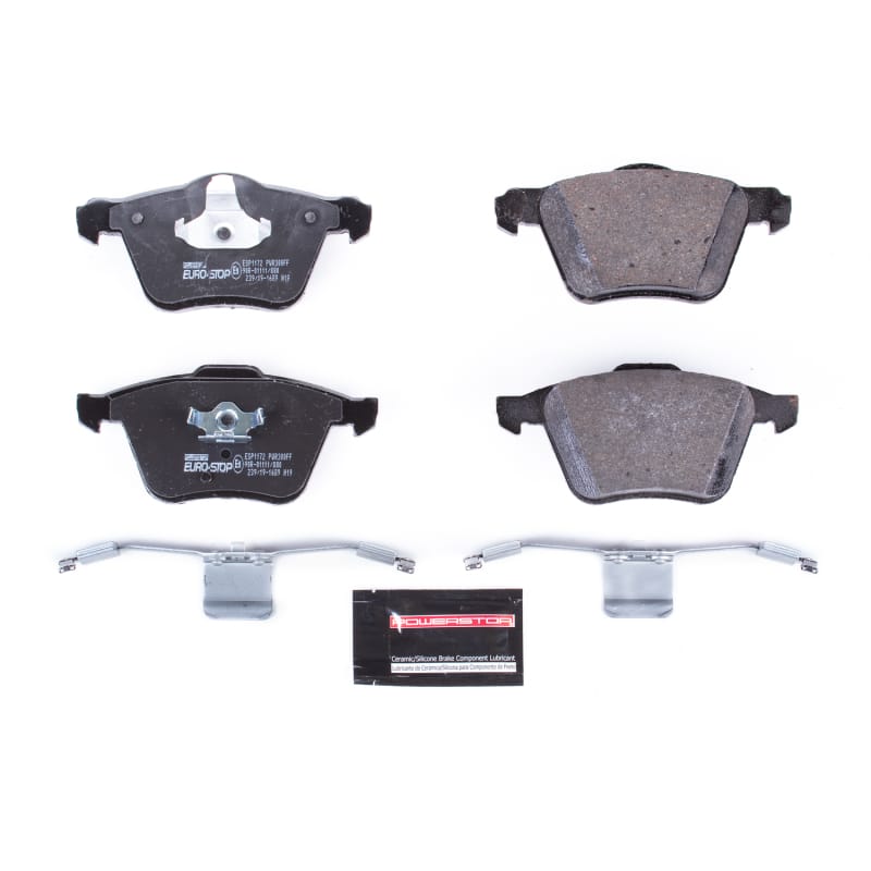 PowerStop — Power Stop 10-14 Volvo XC90 Euro-Stop ECE-R90 Front Brake Pads
EuroStop Brake Pad