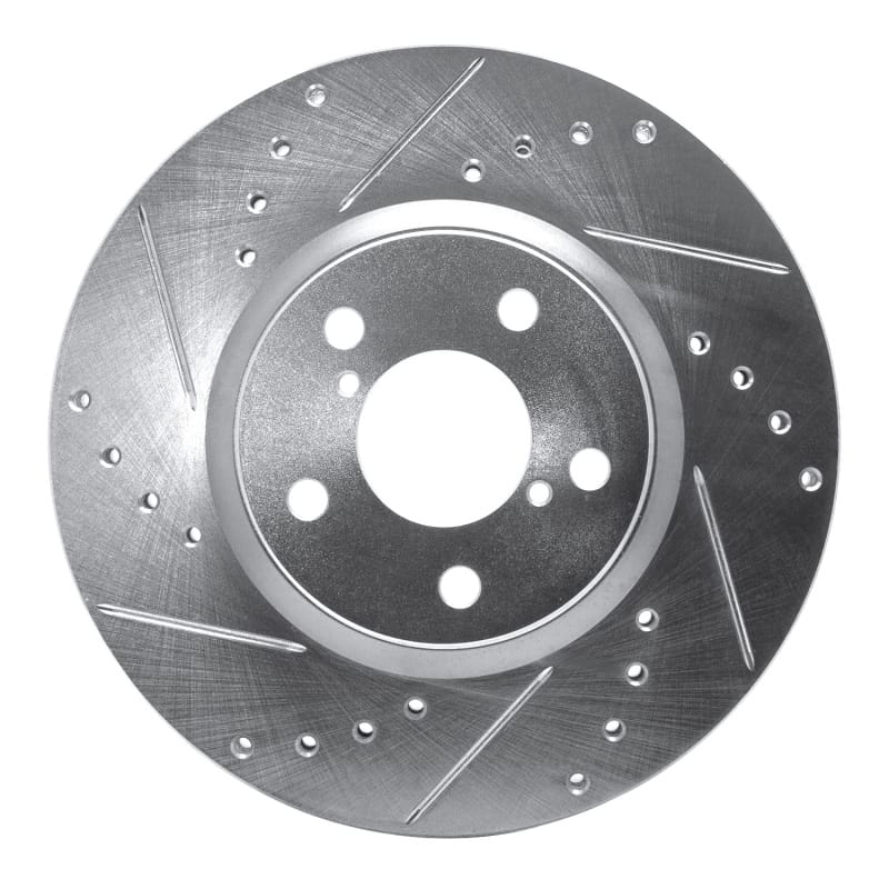 R1 Concepts — R1 17-23 Subaru Impreza Front Left Drilled & Slotted Silver Brake Rotor
R1 Brake Rotor Drill