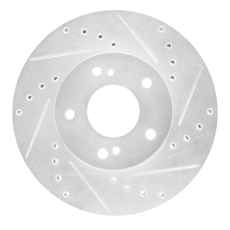 R1 Concepts — R1 89-90 Nissan 300ZX Front Right Drilled & Slotted Silver Brake Rotor
R1 Brake Rotor Drill