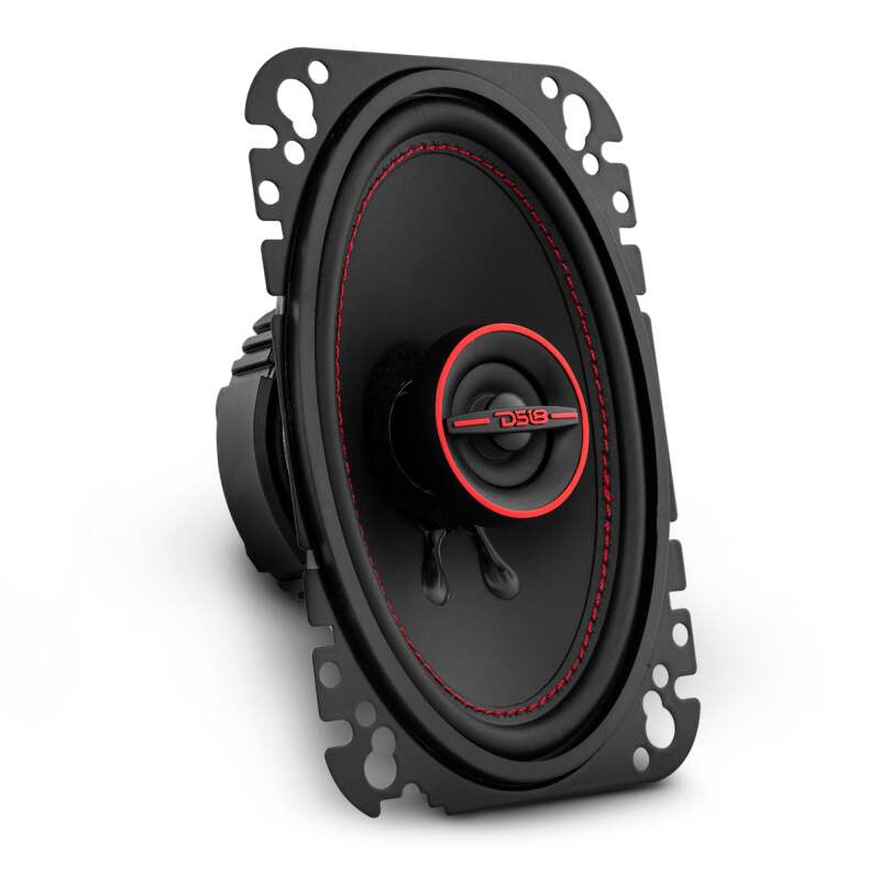 DS18 — DS18 4x6in 45 Watts RMS 4 ohm 2-Way Coaxial System Universal Fit