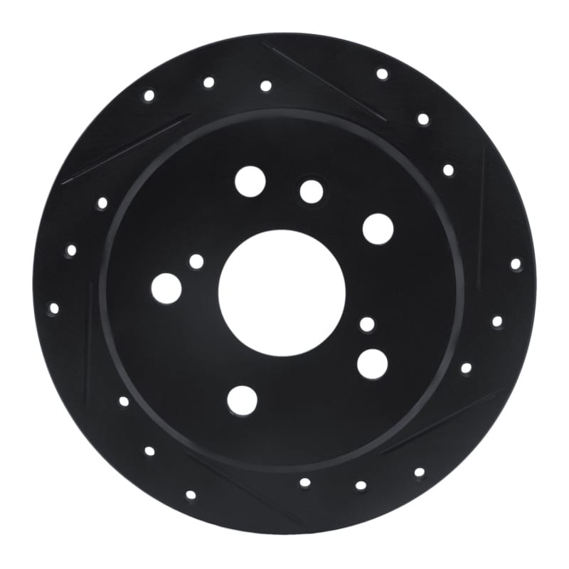 R1 Concepts — R1 92-03 Lexus ES300 Rear Right Drilled & Slotted Black Brake Rotor
R1 Brake Rotor Drill