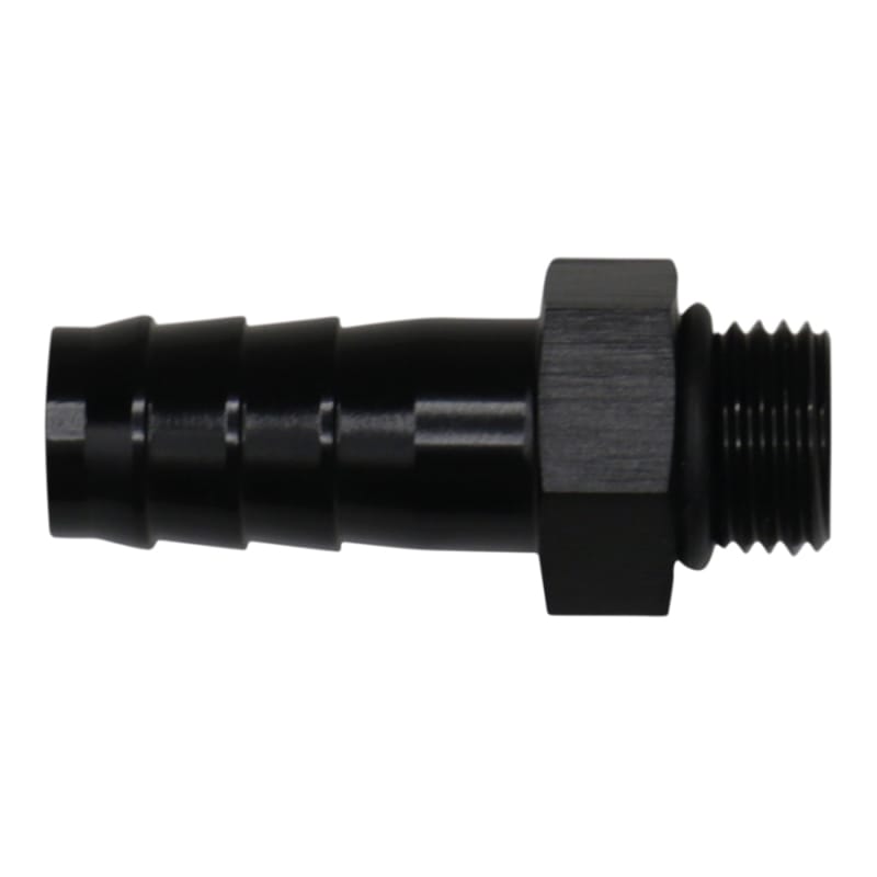 DeatschWerks — DeatschWerks 6AN ORB Male to 1/2in Male Triple Barb Fitting (Incl O-Ring) - Anodized Matte Black
Lines & Fittings