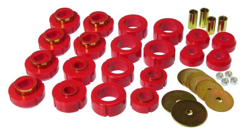 Prothane — Prothane 81-91 Chevy K10 Blazer Body Mount Kit - Red
BODY/SUB-FRAME MNTS