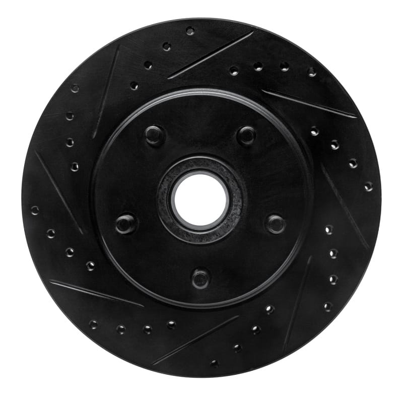 R1 Concepts — R1 68-73 Ford Mustang Front Left Drilled & Slotted Black Brake Rotor
R1 Brake Rotor Drill