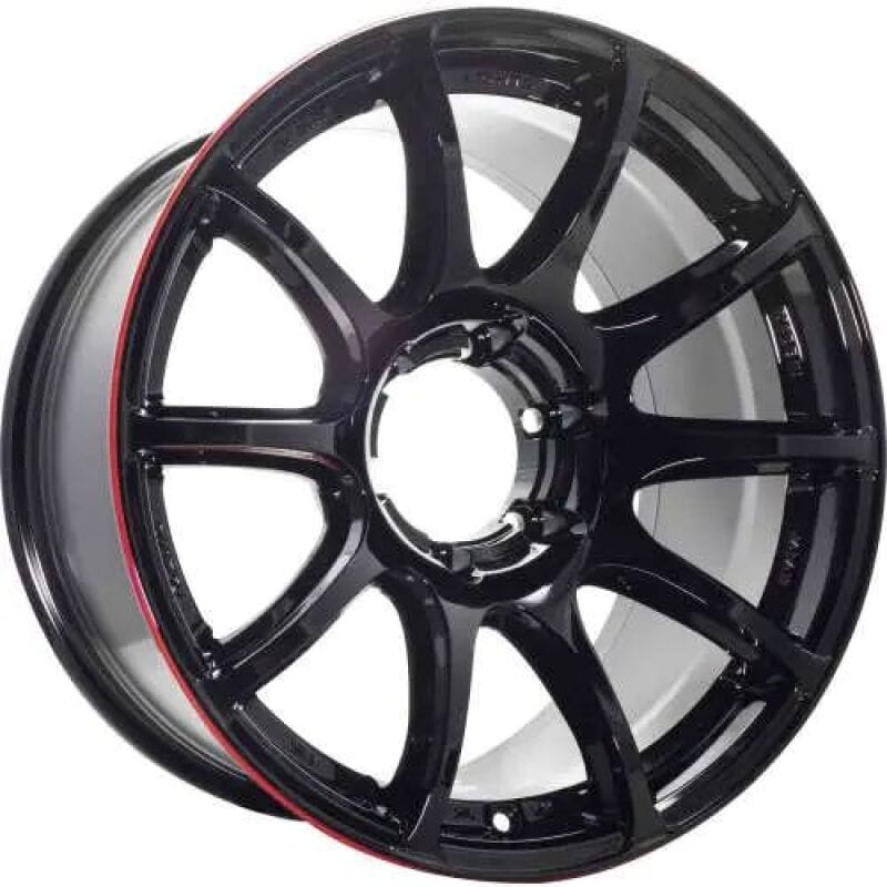 Gram Lights — Gram Lights 57Trans-X Rev Limit 20x9.0 +09 6x139.7 Black & Machined Wheel
