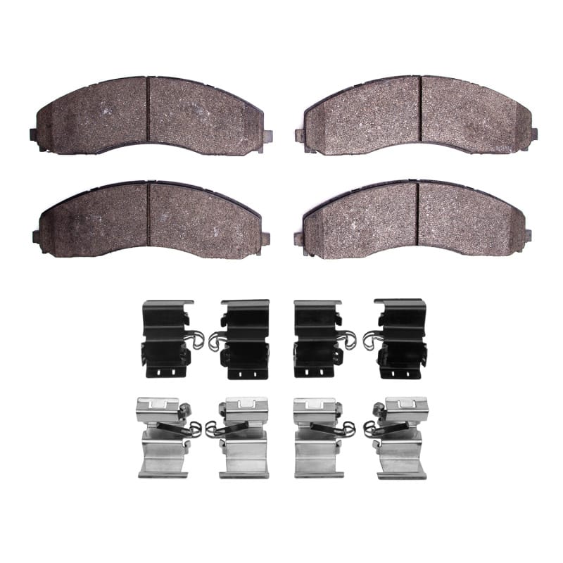 DFC — DFC 17-24 Ford F-550 Super Duty Front/Rear 4000 HybriDynamic Brake Pads and Hardware Kit
DFC Brake Pad Set