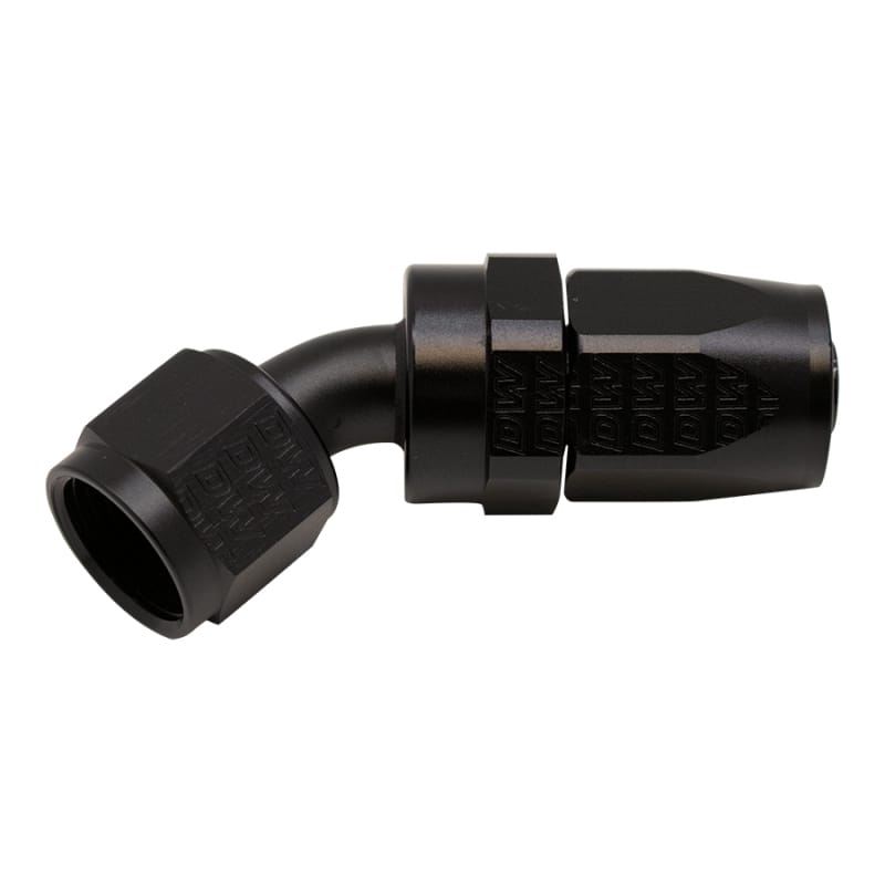 DeatschWerks — DeatschWerks 8AN Female Swivel 45-Degree Hose End CPE - Anodized Matte Black
Lines & Fittings