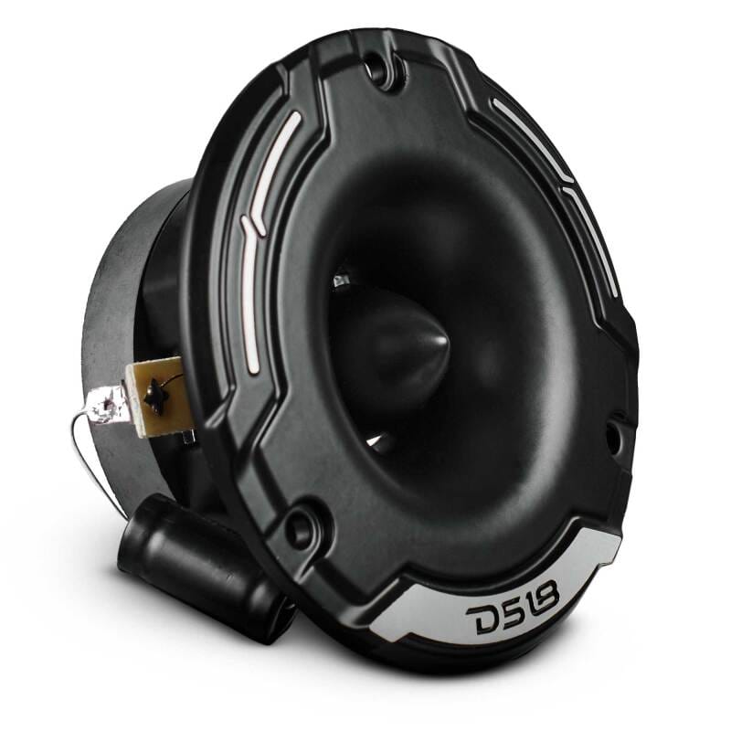 DS18 — DS18 3.8in Super Bullet Tweeter Compression TW 100 Watts RMS 1in Aluminum Vc 4 ohm