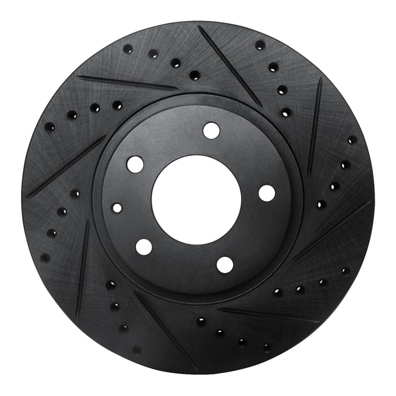 R1 Concepts — R1 01-02 Mazda Millenia Front Right Drilled & Slotted Black Brake Rotor
R1 Brake Rotor Drill
