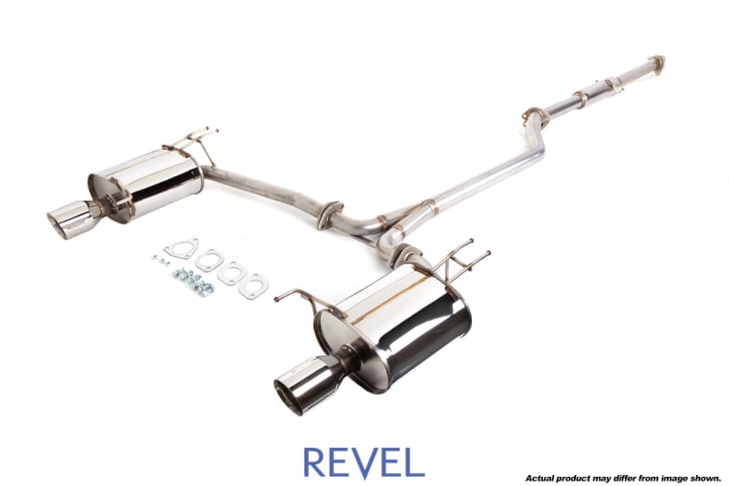 Revel — Revel Medallion Touring-S Catback Exhaust - Dual Muffler 09-14 Acura TSX 2.4L