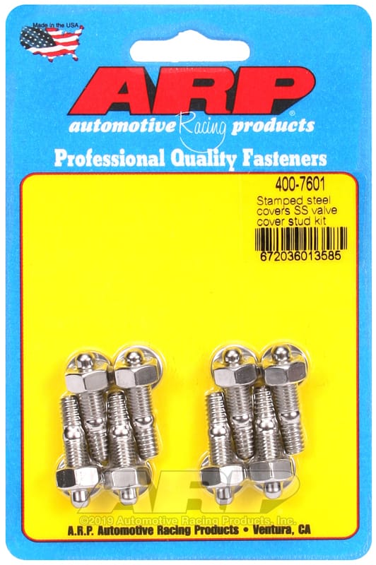 ARP — ARP Stamped Steel Covers SS Valve Cover Stud Kit