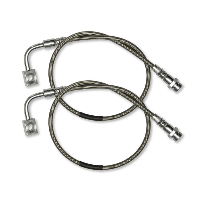 Rock Krawler — Rock Krawler 07-18 Jeep Wrangler JK/JKU Long Travel Stainless Steel Rear Brake Lines