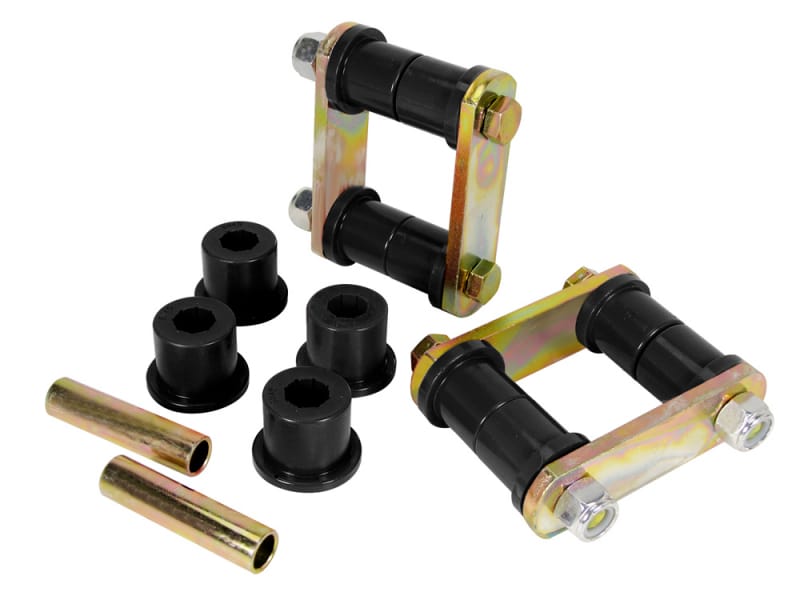Prothane — Prothane 70-74 AMC AMX/Javelin HD Spring & Shackles Bushings - Black
SPRING/SHACKLE BUSH