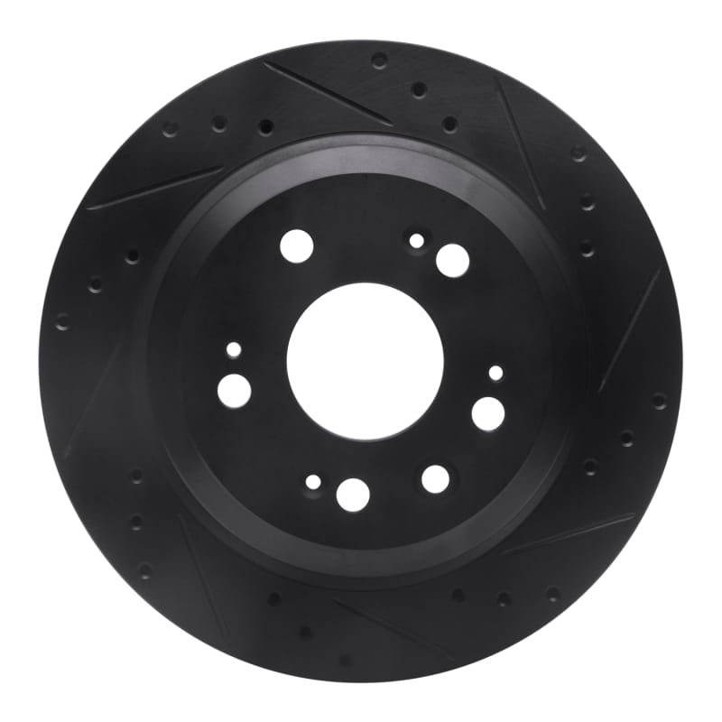 R1 Concepts — R1 05-12 Acura RL Rear Right Drilled & Slotted Black Brake Rotor
R1 Brake Rotor Drill