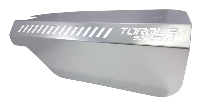 Torque Solution — Torque Solution Engine Pulley Cover 2015+ Subaru WRX/2014+ Forester XT - Silver