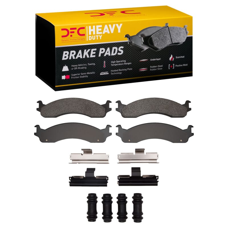 DFC — DFC 98-03 Dodge B200 / B200 Van / B250 Front Heavy Duty Pads and Hardware Kit
DFC Brake Pad Set