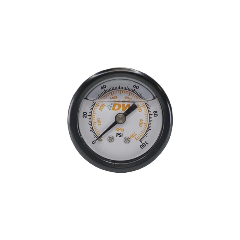 DeatschWerks — DeatschWerks 0-100 PSI 1/8in NPT Mechanical Fuel Pressure Gauge 1.5in Diameter Black Housing
Regulators