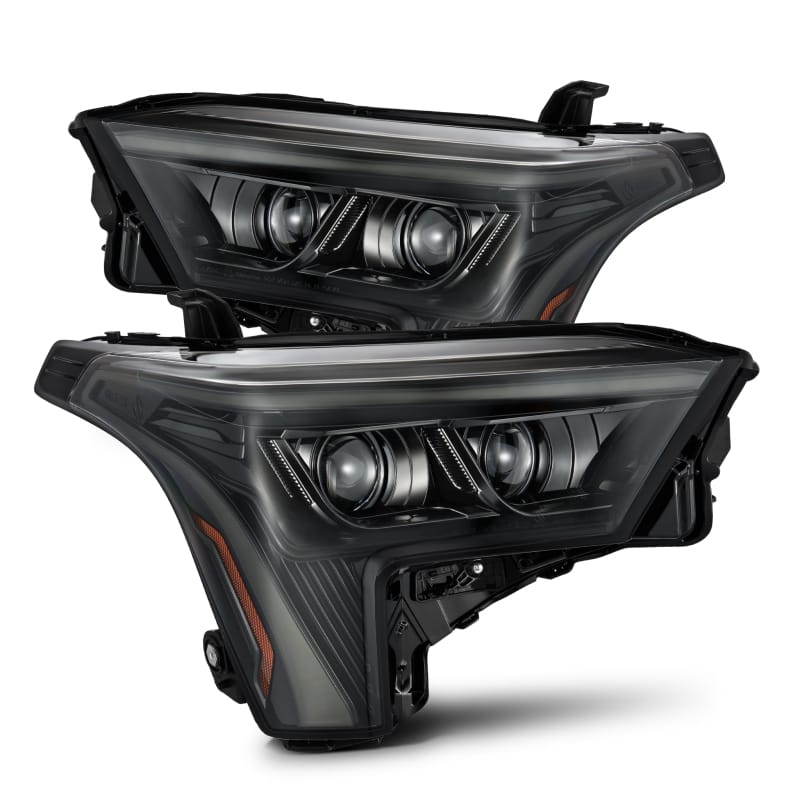 AlphaRex — AlphaRex 22-23 Toyota Tundra LUXX-Series Headlights Alpha-Blk w/White DRL - Req 810029 OR 810030
Projector Headlights