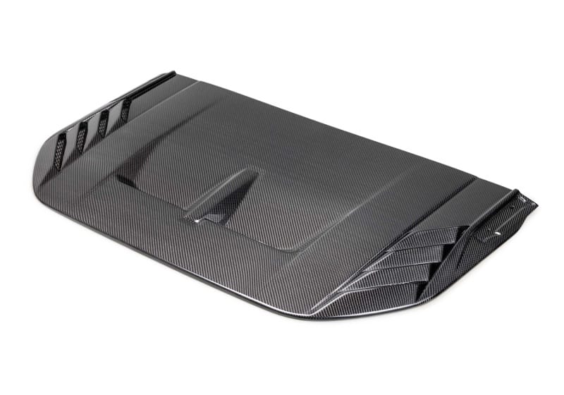 Ford Racing — Ford Racing 22-24 Ford Bronco Raptor Carbon Fiber Hood Vent - Gloss Finish