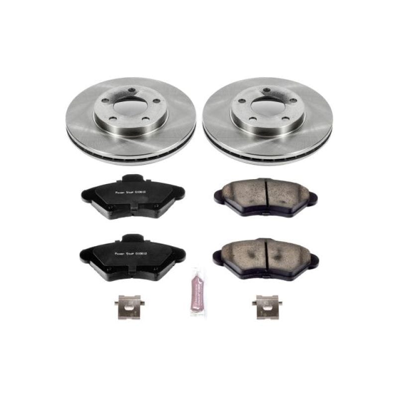 PowerStop — Power Stop 94-98 Ford Mustang Front Autospecialty Brake Kit