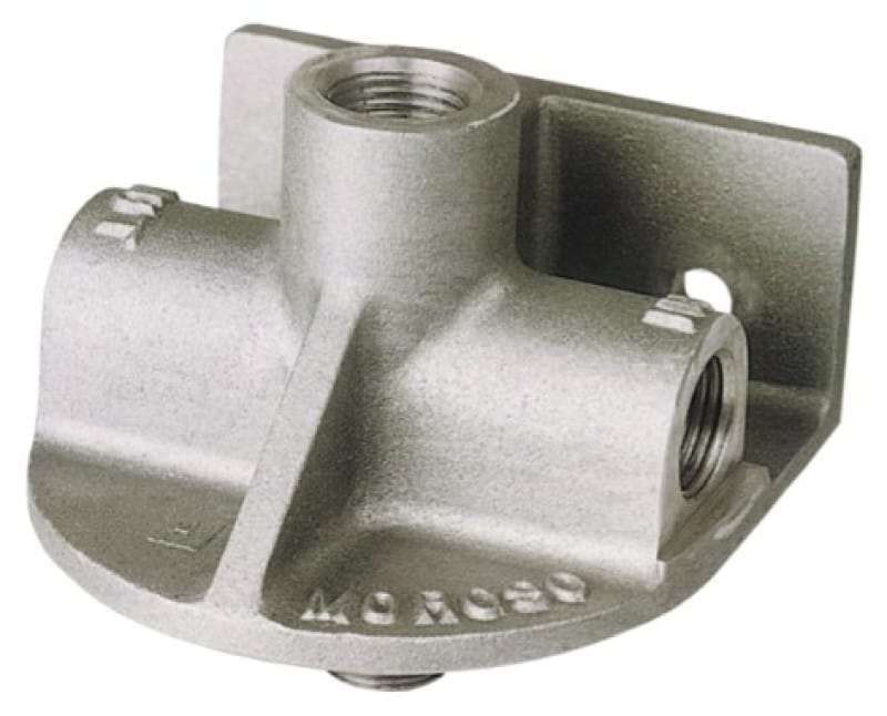 Moroso — Moroso Ford/Chrysler V8 Oil Filter Adapter - Remote Mount - 3/4in-16 Thread