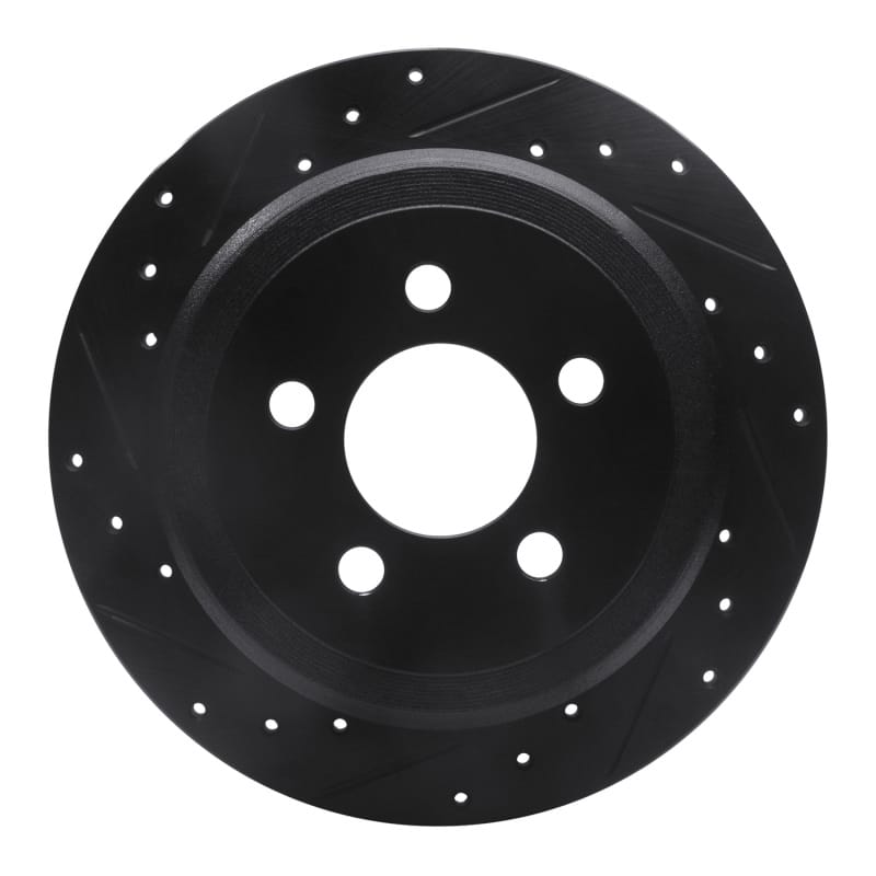 R1 Concepts — R1 07-12 Dodge Nitro Rear Left Drilled & Slotted Black Brake Rotor
R1 Brake Rotor Drill