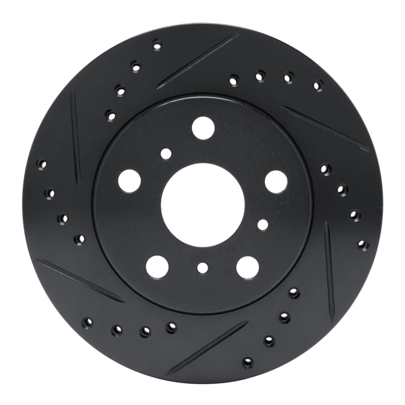 R1 Concepts — R1 83-86 Toyota Camry Front Left Drilled & Slotted Black Brake Rotor
R1 Brake Rotor Drill
