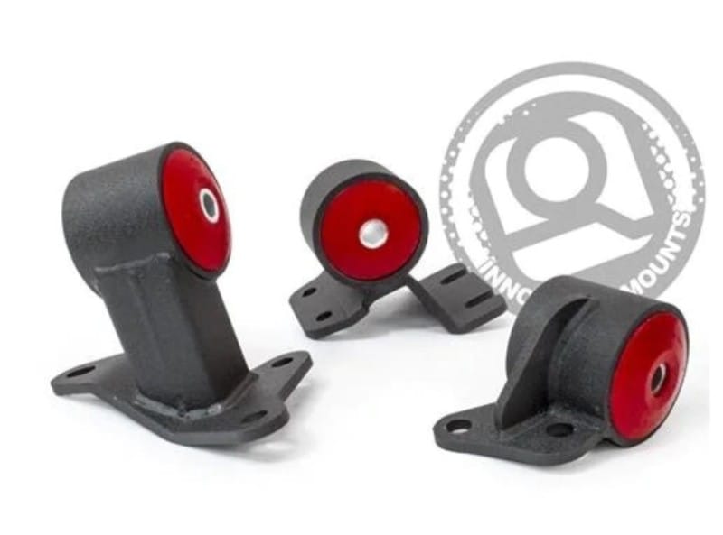 Innovative Mounts — Innovative 90-93 Integra B-Series Black Steel Mounts 95A Bushings