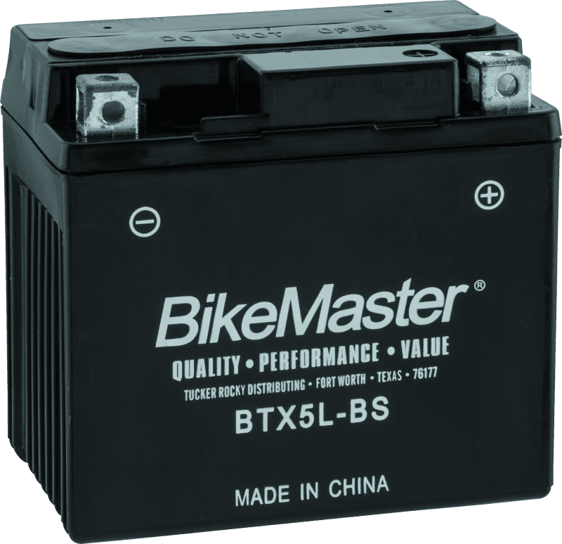 BikeMaster — BTX5L-BS Battery, 85 CCA