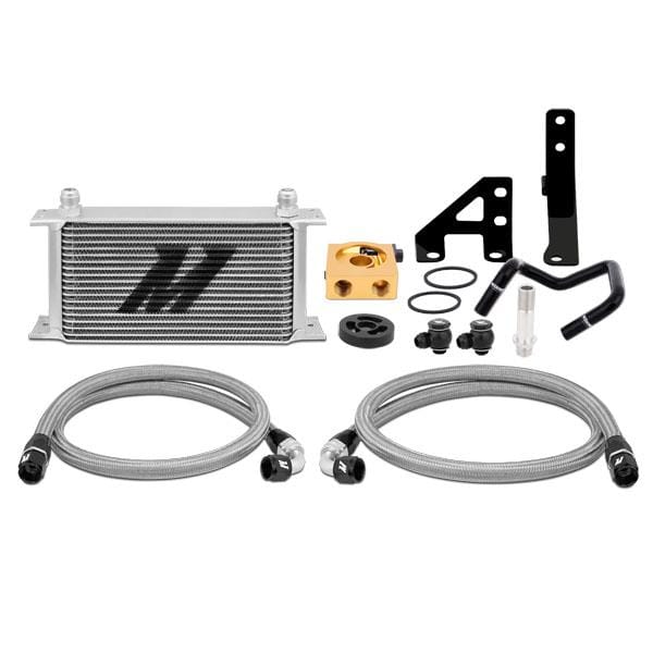 Mishimoto — Oil Cooler Kit, Silver, Thermostatic, fits Subaru WRX 2015-2021
Subaru WRX Thermostatic Oil Cooler Kit