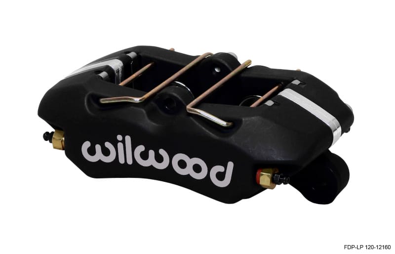 Wilwood — Wilwood Caliper-Dynapro Low-Profile 5.25in Mount - Blk Ano 1.12in Pistons .81in Disc
BRAKE CALIPER
