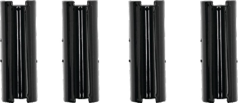 S&S Cycle — S&S Cycle 99-17 BT 2.500in Pushrod Cover Keeper Set - Gloss Black