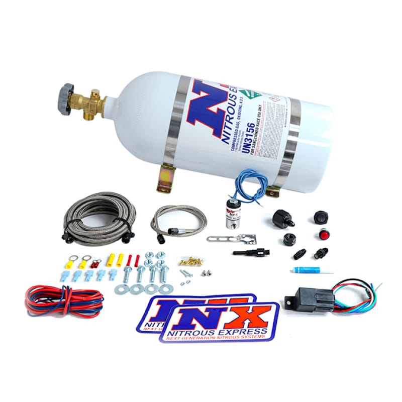 Nitrous Express — Nitrous Express Mainline Instaboost Dry Nitrous System (w/10lb Bottle)
Injection System Kit