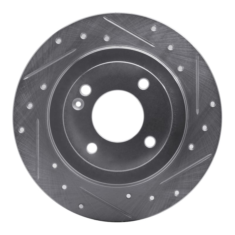 R1 Concepts — R1 12-25 Dodge Attitude (Mexico) Rear Right Drilled & Slotted Silver Brake Rotor
R1 Brake Rotor Drill