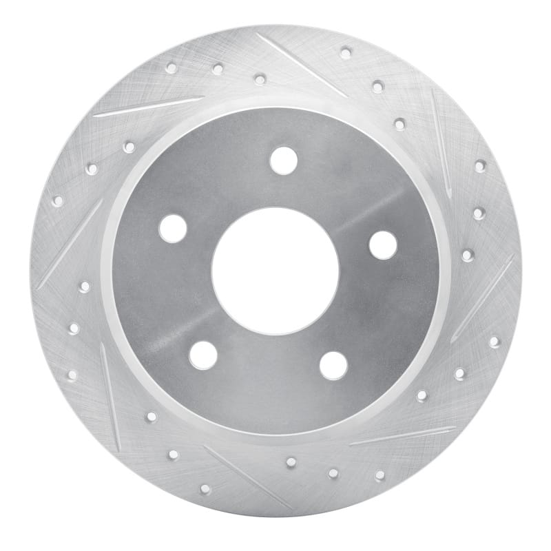 R1 Concepts — R1 99-04 Jeep Grand Cherokee Rear Right Drilled & Slotted Silver Brake Rotor
R1 Brake Rotor Drill