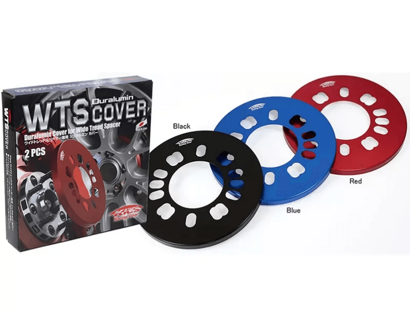 Project Kics — Project Kics Red Duralumin Cover For Wide Tread Spacer (2 Pcs)