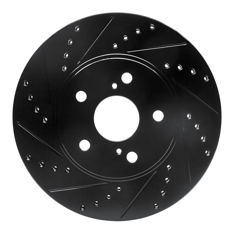 R1 Concepts — R1 02-15 Lexus ES300 Front Left Drilled & Slotted Black Brake Rotor
R1 Brake Rotor Drill
