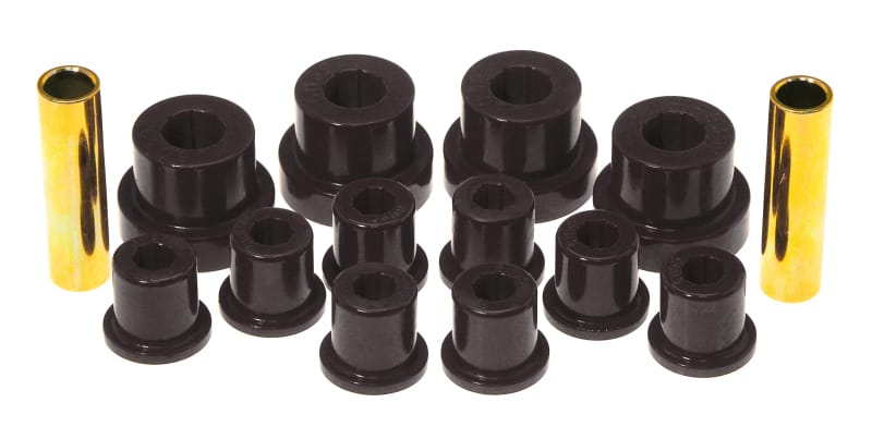 Prothane — Prothane 76-86 Jeep CJ5/CJ7 Front Spring & Shackle Bushings - Black
SPRING/SHACKLE BUSH