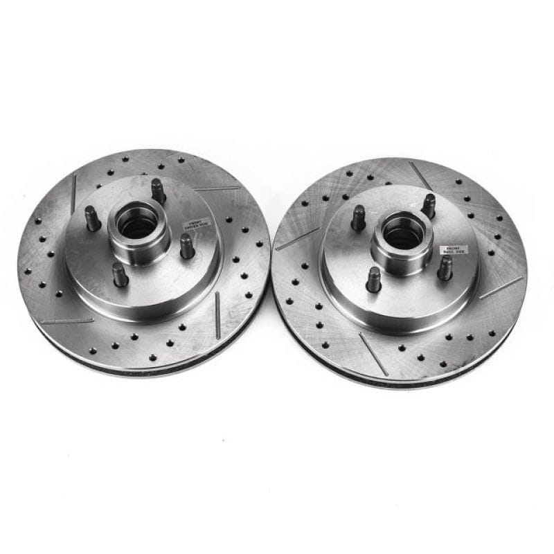 PowerStop — Power Stop 87-93 Ford Mustang Front Evolution Drilled & Slotted Rotors - Pair
PowerStop XPR